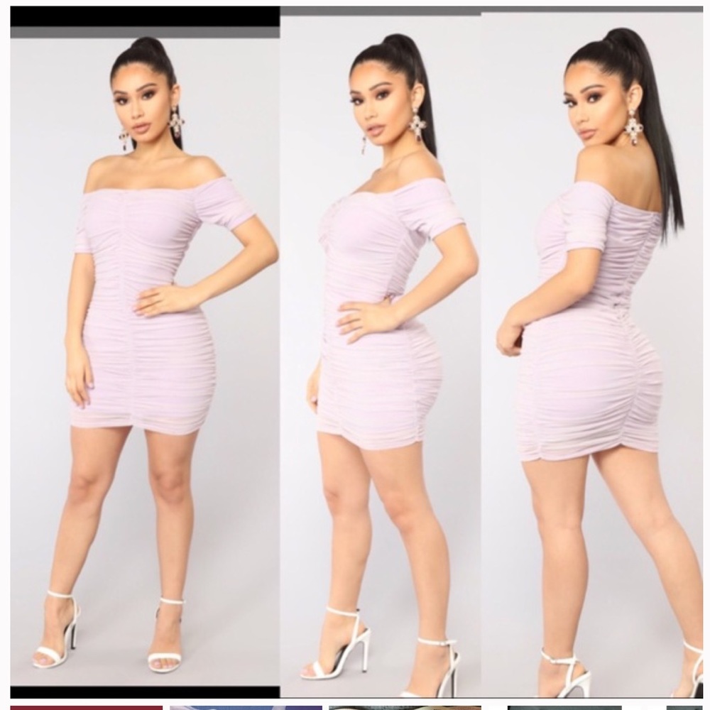 Becca ruched dress